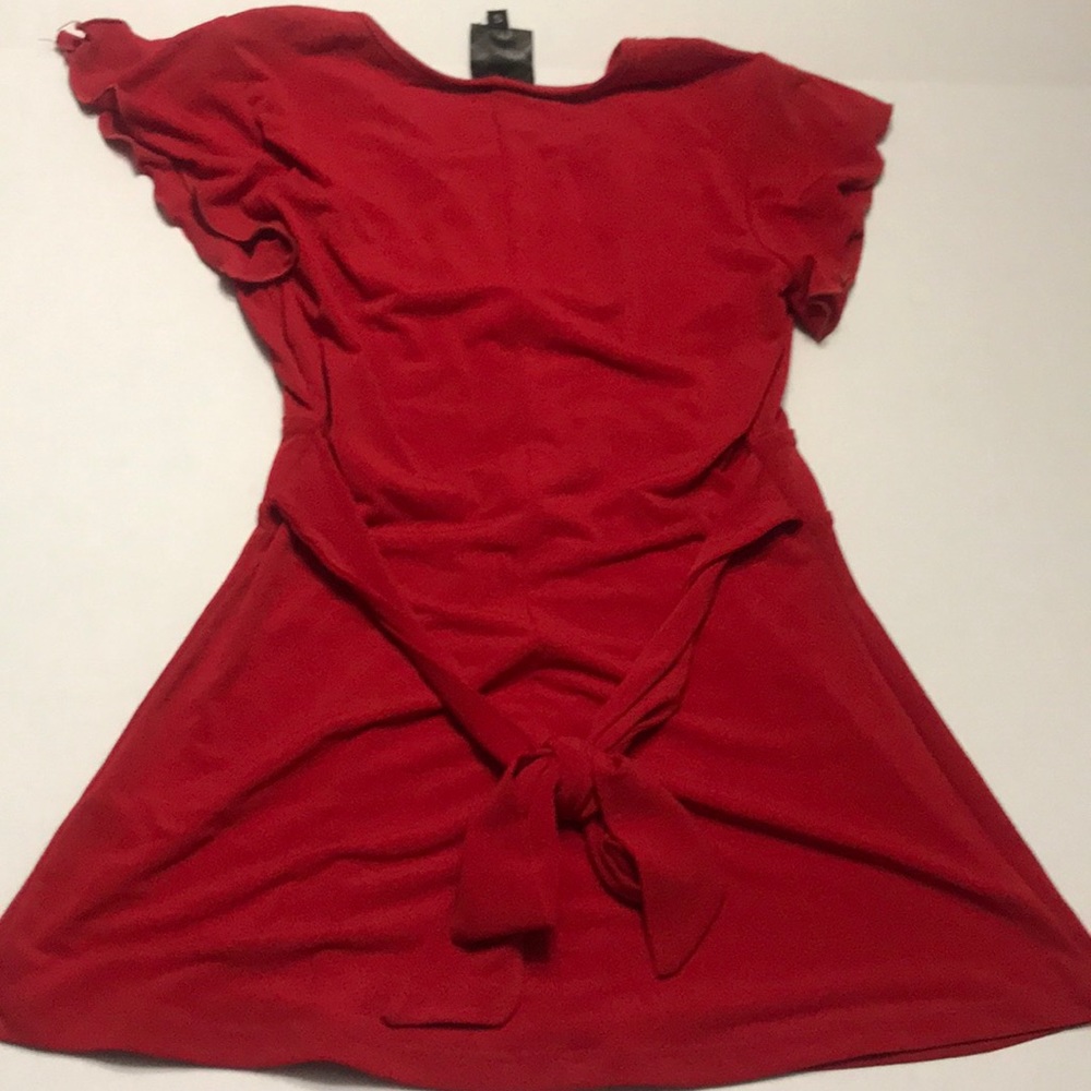 Red stretch blouse - Picture 2 of 3